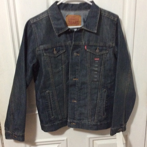 Boys Levis Trucker Jacket - Picture 3 of 9